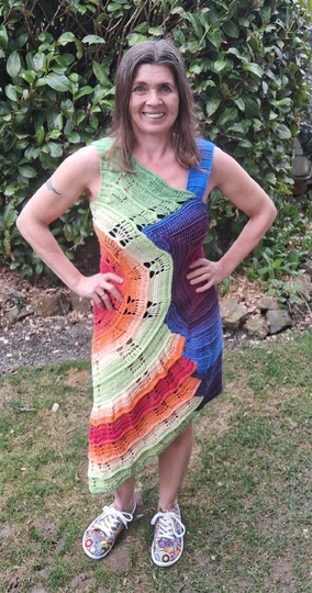 Shirt/Tunika/Kleid Crazy, Häkelanleitung