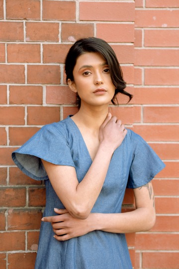 Schnittmuster nach Maß: Midi-Kleid für Damen, einfach mit Video-Anleitung