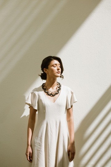 Schnittmuster nach Maß: Midi-Kleid für Damen, einfach mit Video-Anleitung