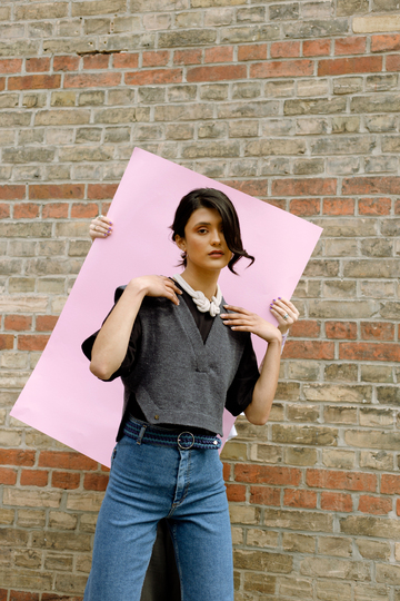 Schnittmuster nach Maß: Pullunder für Damen, einfach mit Video-Anleitung