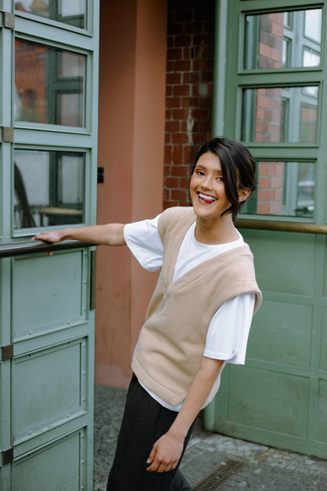 Schnittmuster nach Maß: Pullunder für Damen, einfach mit Video-Anleitung