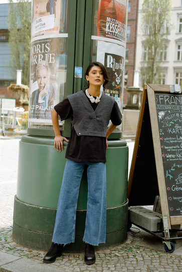 Schnittmuster nach Maß: Pullunder für Damen, einfach mit Video-Anleitung