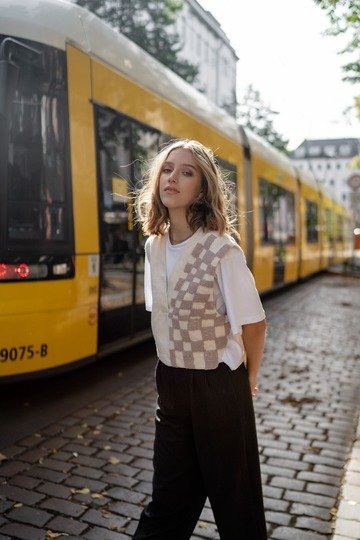 Schnittmuster nach Maß: Pullunder zum Nähen, einfach mit Video-Anleitung