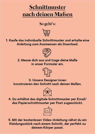 Schnittmuster nach Maß: Pullunder zum Nähen, einfach mit Video-Anleitung