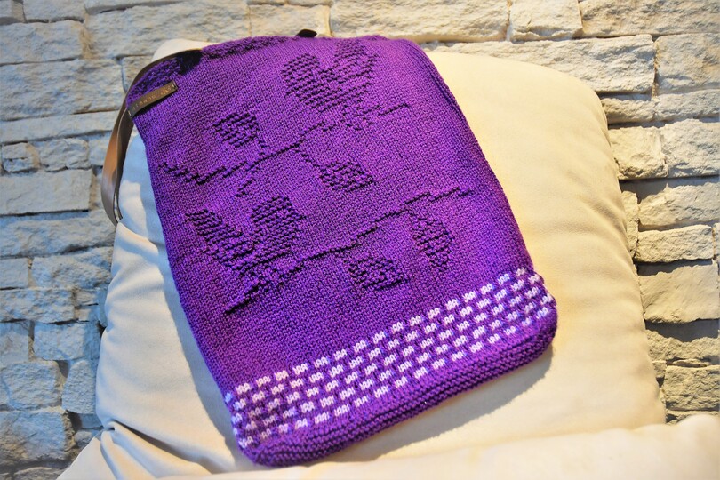 Strickanleitung "lovely things" - Shopper, Beach Bag, Geschenktasche...