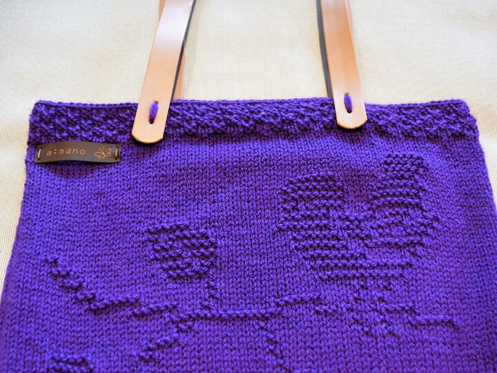 Strickanleitung "lovely things" - Shopper, Beach Bag, Geschenktasche...