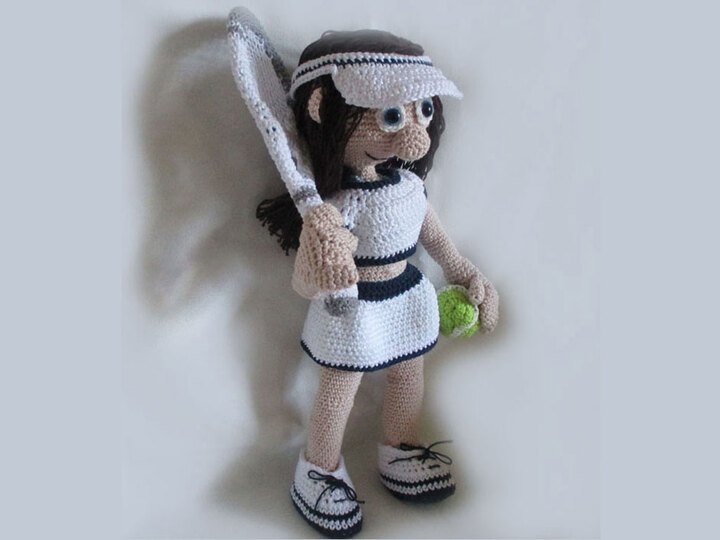 Tennis Mädchen Tina