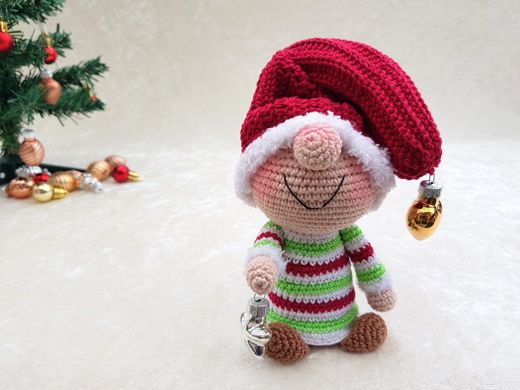 Häkelanleitung - Weihnachtswichtel