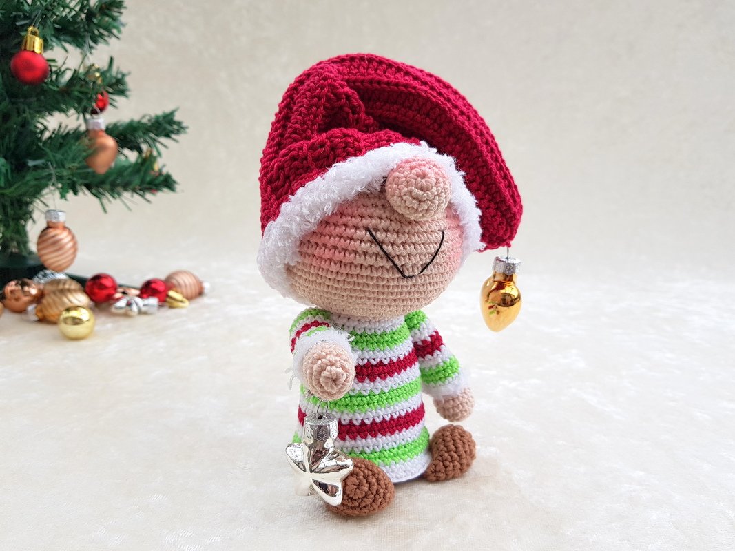 Häkelanleitung - Weihnachtswichtel