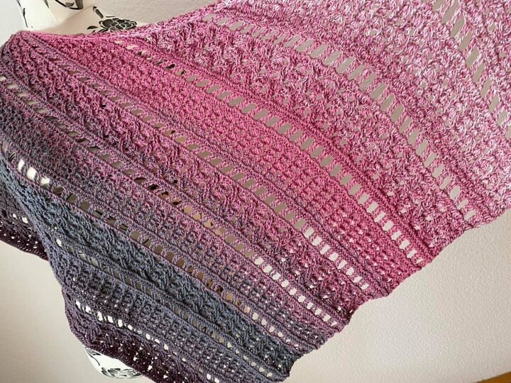 Tuch Cuadra Asymmetrisch