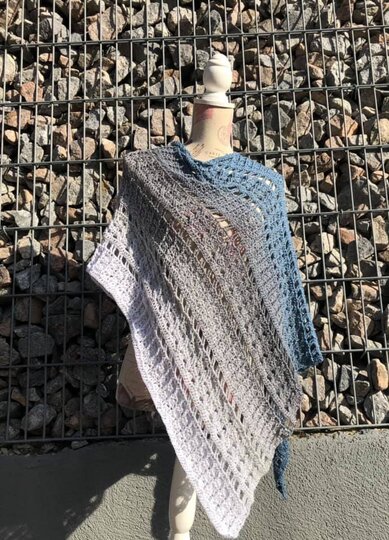 Tuch Cuadra Asymmetrisch