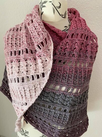 Tuch Cuadra Asymmetrisch