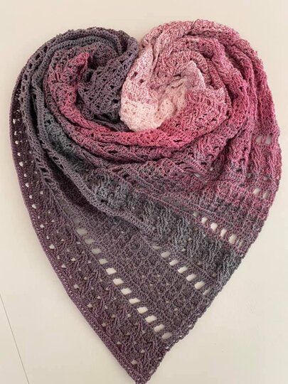 Tuch Cuadra Asymmetrisch