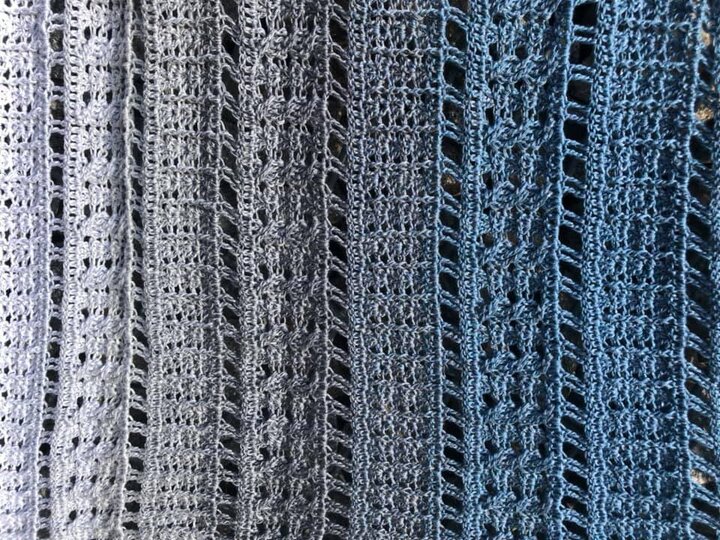 Tuch Cuadra Asymmetrisch