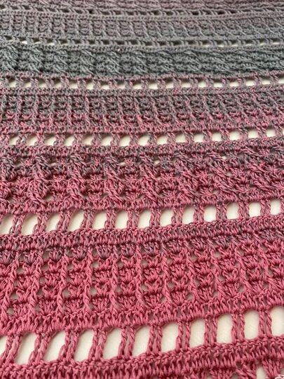 Tuch Cuadra Asymmetrisch