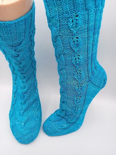 Sockenmuster "Zauberwald " Maschenzahl 56 bis 72 - Bild 11