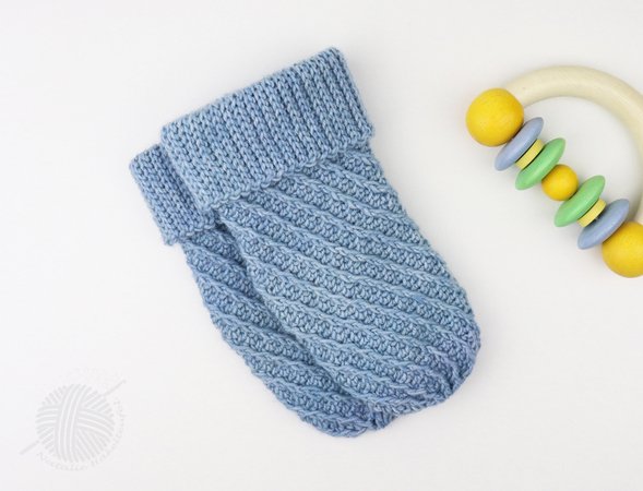 Spiral socks for babies/children without heel, upper cuff in 2 var.