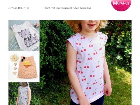 E-Book Shirt Lara Gr. 80-158