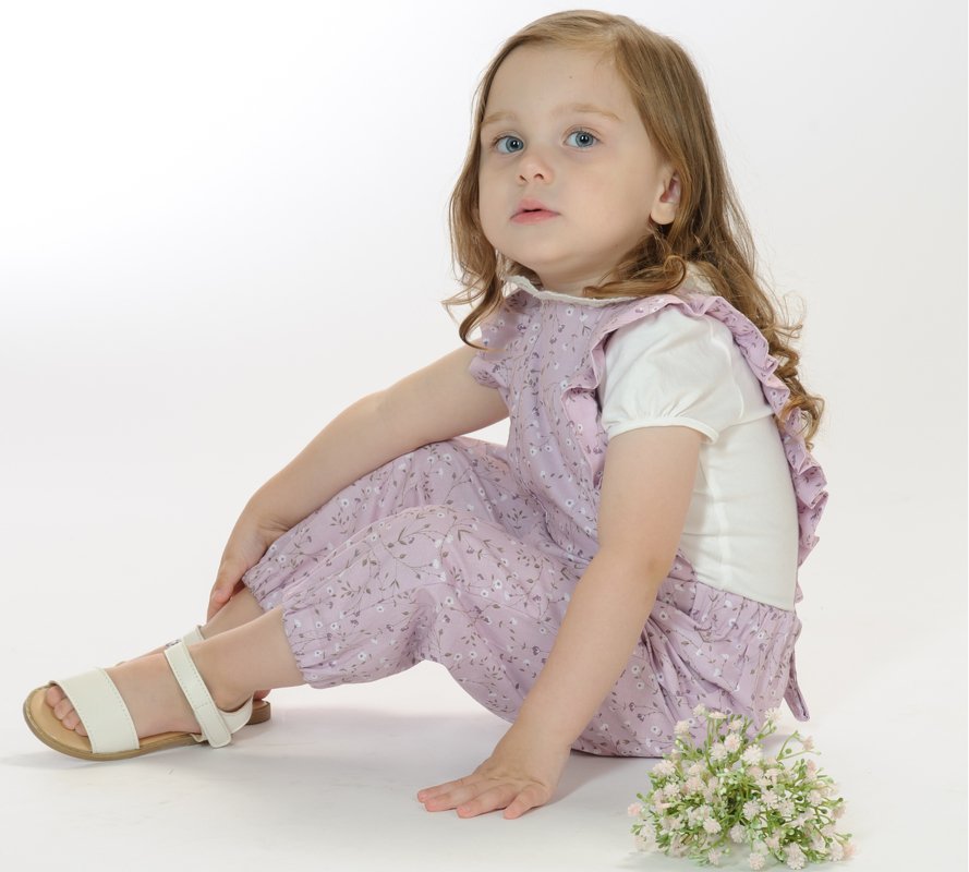 sewing pattern girls overalls DAISY photo tutorial 6m/9m–6y/7y - Image 10