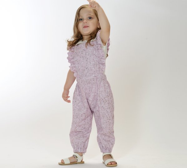 DAISY – Schnittmuster Latzhose / Overall mit Rüschen PDF (Gr. 68–122)