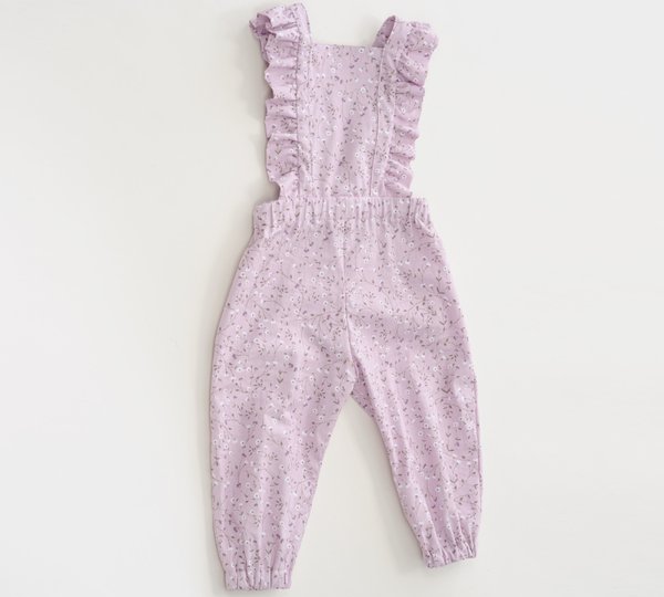 DAISY – Schnittmuster Latzhose / Overall mit Rüschen PDF (Gr. 68–122)