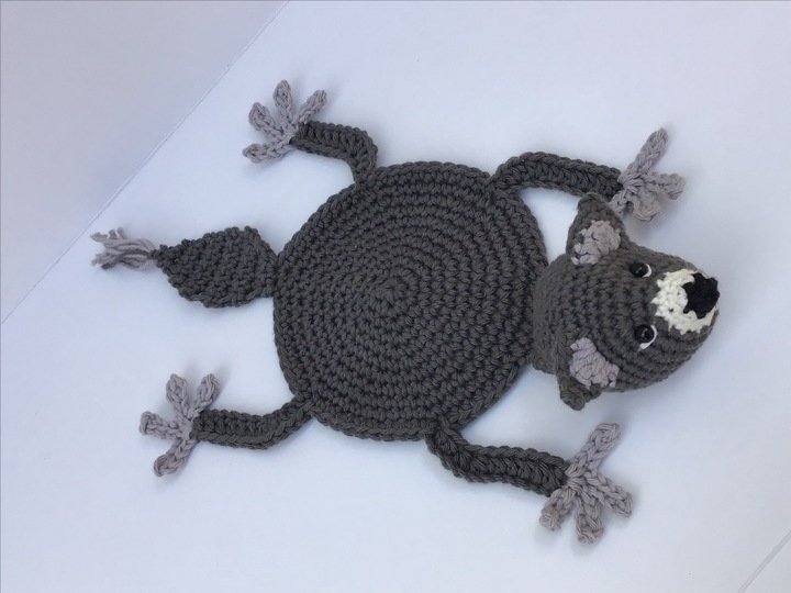 Häkelanleitung Hund/Wolf