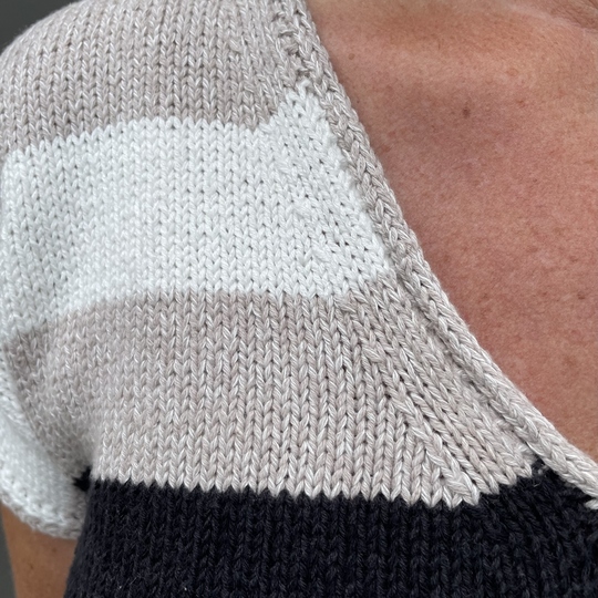 Strickanleitung | Sommerpulli Josi Damen Gr 36 - 46