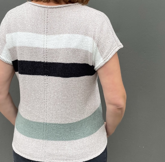 Strickanleitung | Sommerpulli Josi Damen Gr 36 - 46