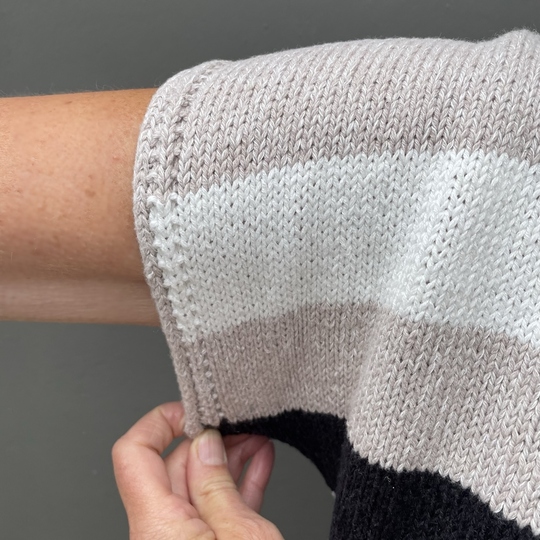 Strickanleitung | Sommerpulli Josi Damen Gr 36 - 46