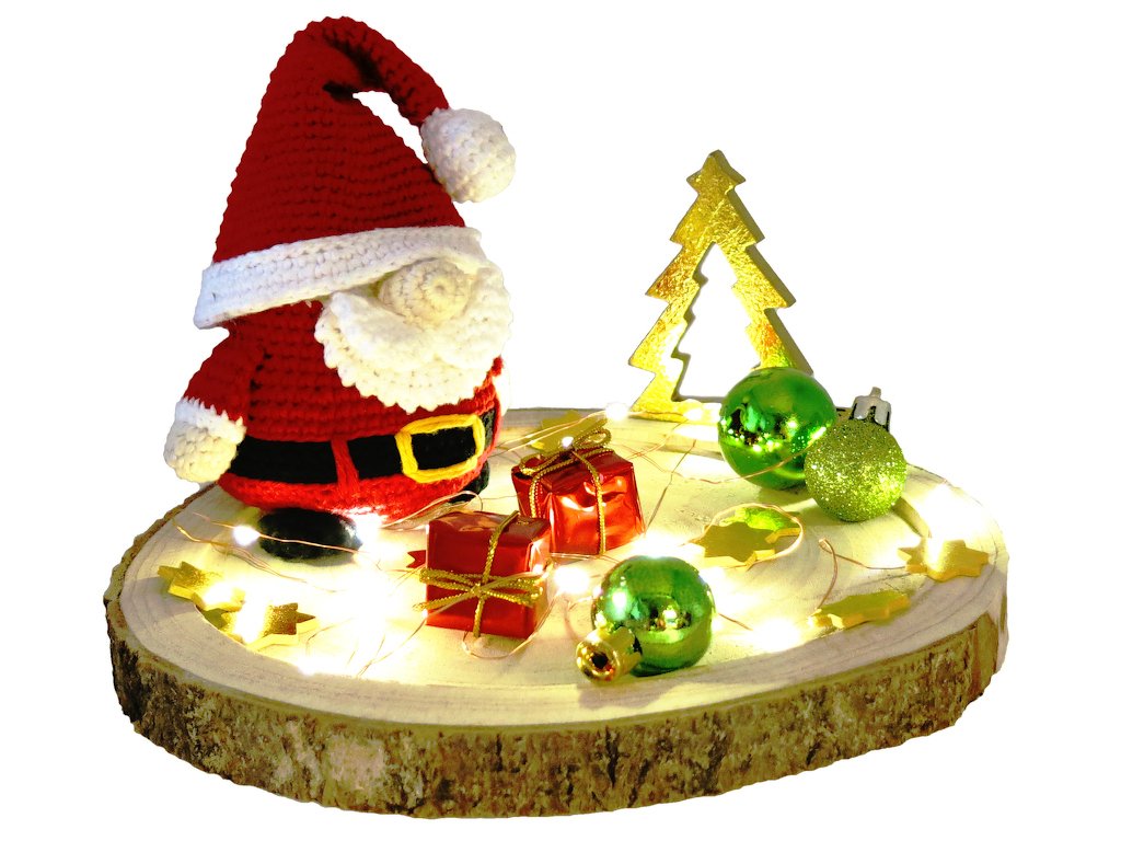 Santa Gnome - Crochet Pattern