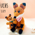 Fuchs Lucy mit Halstuch, Häkelanleitung , Amigurumi, DIY