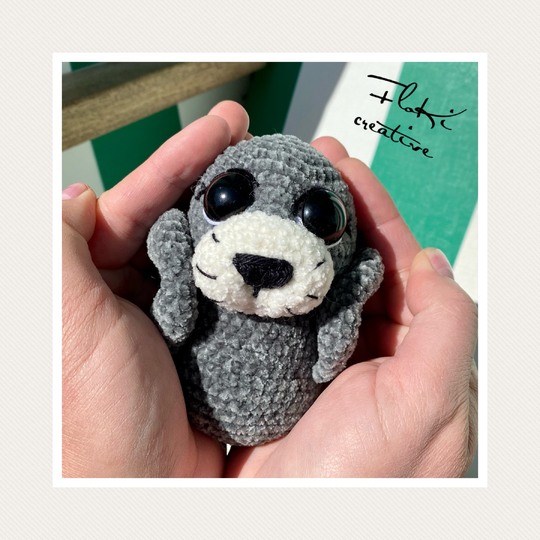 Robbe Roberta, Häkelanleitung,  Amigurumi, DIY