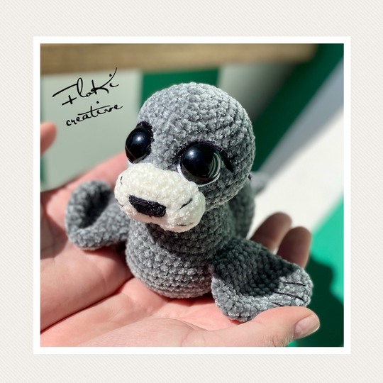 Robbe Roberta, Häkelanleitung,  Amigurumi, DIY