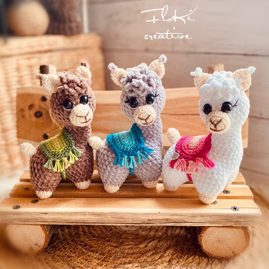 Häkelanleitung Alpaka, Minialpaka, Amigurumi, DIY