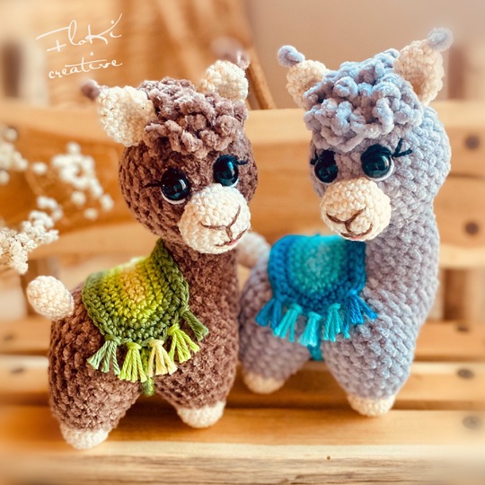 Häkelanleitung Alpaka, Minialpaka, Amigurumi, DIY