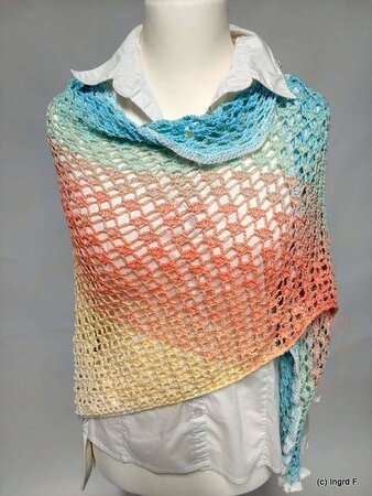 Martceresa - airy summer shawl