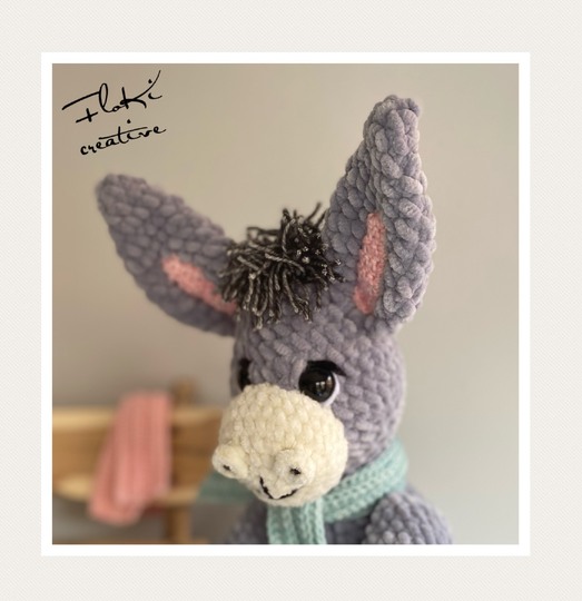 Häkelanleitung Esel Paul, deutsch, Amigurumi, DIY
