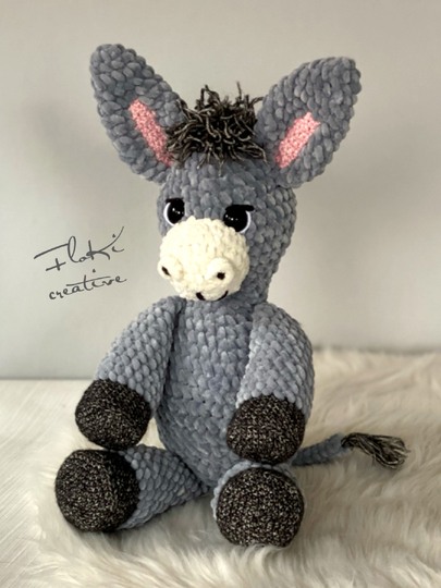 Häkelanleitung Esel Paul, deutsch, Amigurumi, DIY