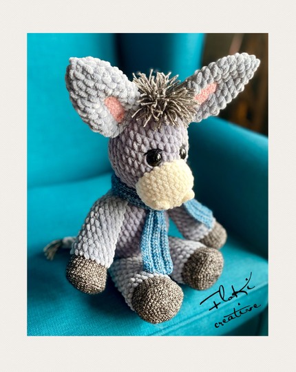 Häkelanleitung Esel Paul, deutsch, Amigurumi, DIY