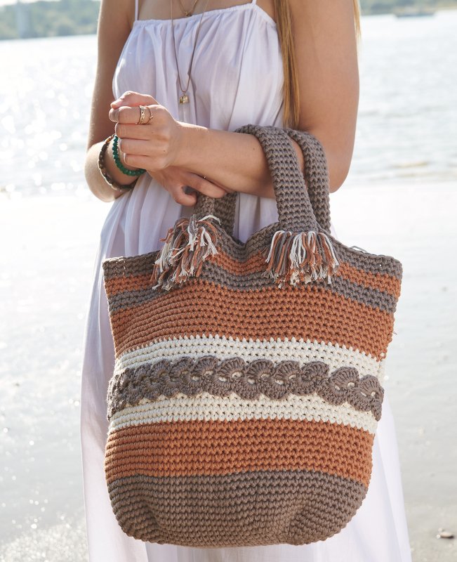 Häkelanleitung Shopper im Boho-Stil - Bild 2