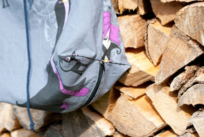 Wäschesack Schnittmuster und Nähanleitung