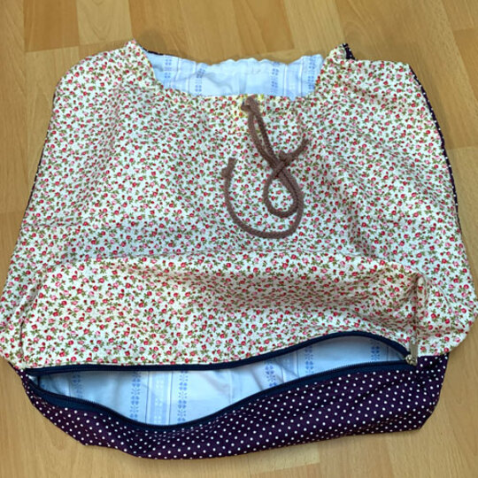 Wäschesack Schnittmuster und Nähanleitung