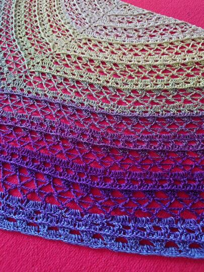 Tuch Xyla häkeln Häkeltuch