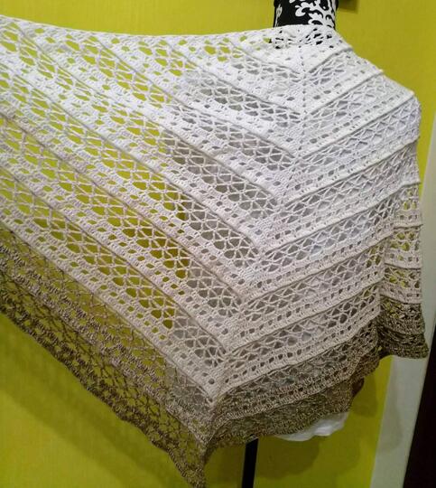 Tuch Xyla häkeln Häkeltuch