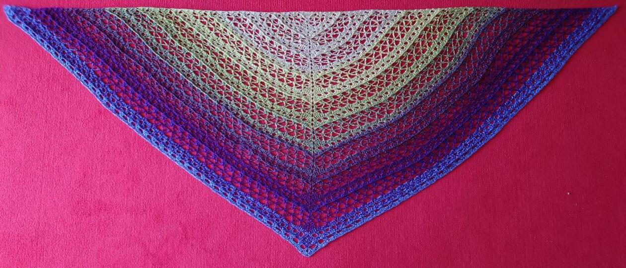 Tuch Xyla häkeln Häkeltuch