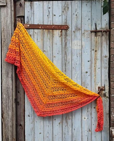 Tuch Xyla häkeln Häkeltuch