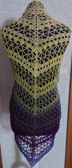 Tuch Xyla häkeln Häkeltuch