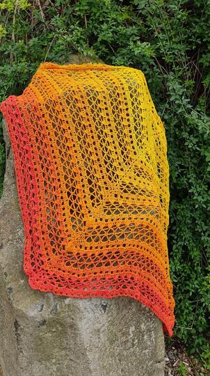 Tuch Xyla häkeln Häkeltuch