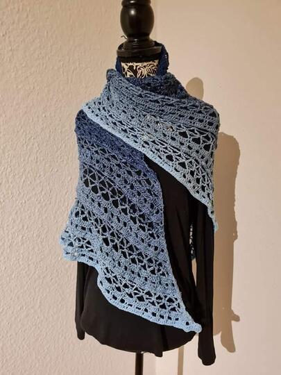 Tuch Xyla häkeln Häkeltuch