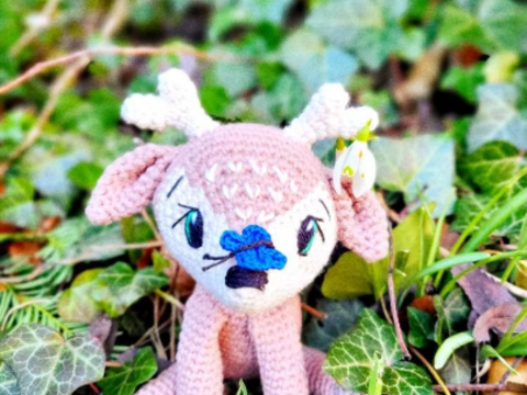 Häkelanleitung Reh "Feline" | Amigurumi |  Häkeltier | Sprache: Deutsch